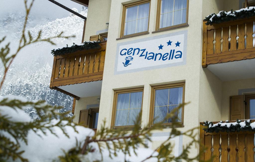 Hotel Genzianella Ziano Di Fiemme Ngoại thất bức ảnh